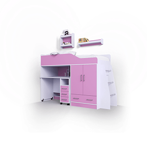 Светлая, современная кухня с надстройкой под потолок