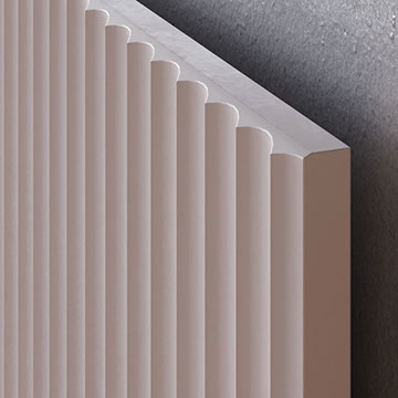 Фрезеровка изголовья крупным планом